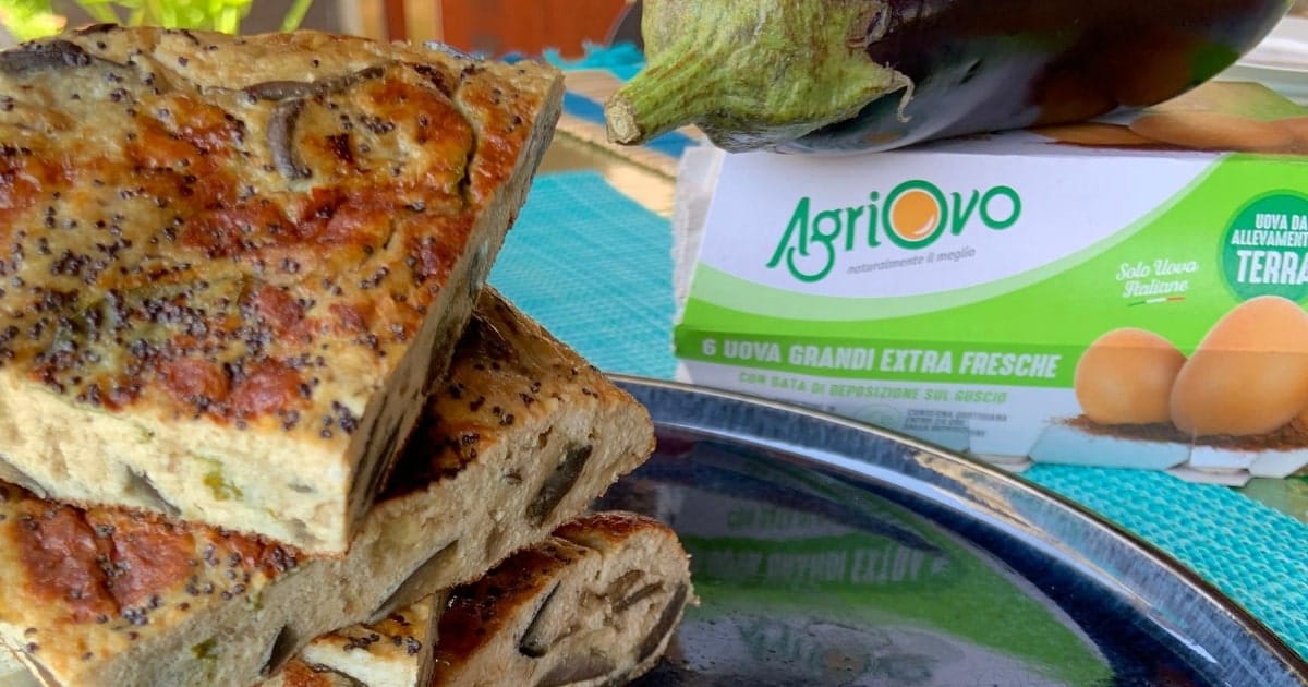 frittata di melanzane